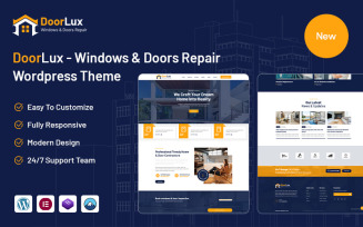Doorlux – Windows and Doors Servicing WordPress Theme