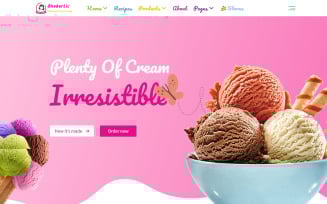 JL Shekerlic Patisserie Chocolate Sweets & Candy And Cake Joomla5 Template