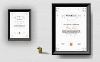 Mind Blowing Certificate Template 1
