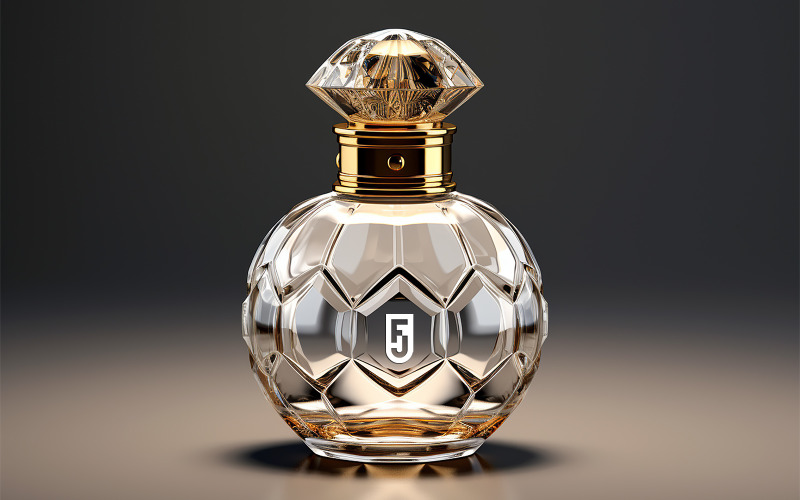 Perfume bottle mockup | cosmetic packaging mockup Product Mockup