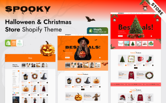 Spooky: Halloween and Christmas Multipurpose Responsive Shopify Theme