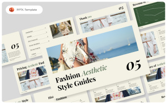 Aesthetic Fashion Guide PowerPoint Presentation Template