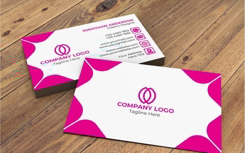 Business Card for Visiting Card Design Corporate Identity