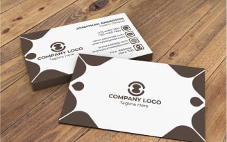 Modern Business Card Logo Template Design