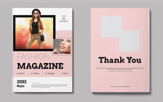 Modern Fashion Magazine Template