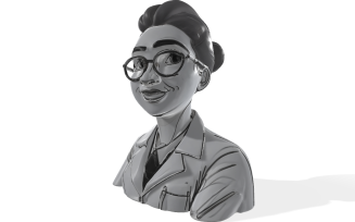 Professional Bust Sculpture 3D Model