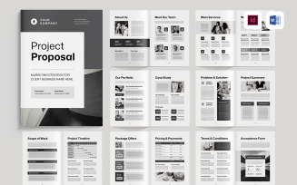 Project Proposal | Microsoft Word & Adobe Indesign