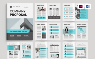 Proposal Template | Microsoft Word & Adobe Indesign