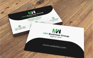 Simple Business Card for Visiting Card Design