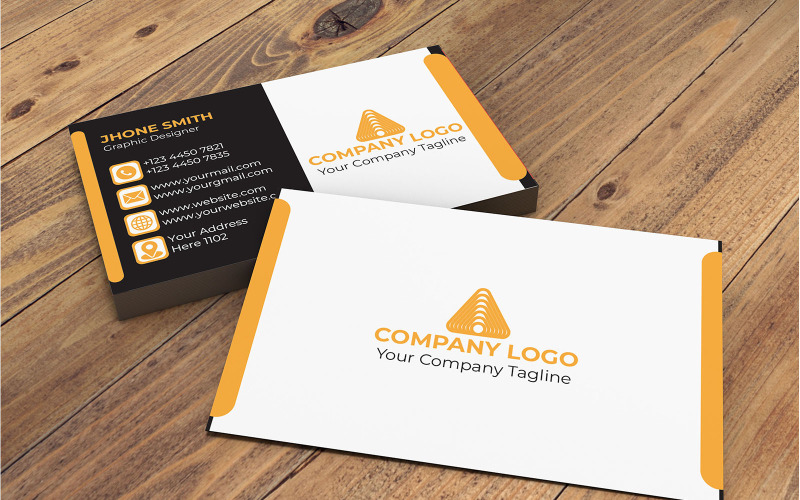 Visiting Card - Premium New Business Card Corporate Identity