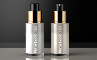 Cosmetics bottles mockup | perfume mockups