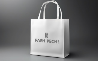 White shopping bag mockup | shopping bag mockup