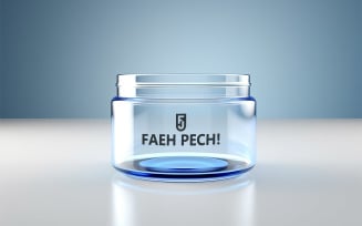 Glass jar mockup | blank Glass jar mockup