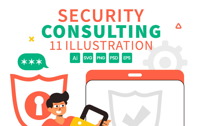 11 Security Consulting Illustration