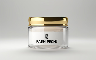 Jar mockup | Product jar logo mockup