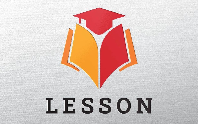 Lesson Academic Book Study Education Bachelor Toga Campus University Logo Template