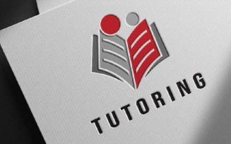 Tutoring Course Class Academic Book Study Education School Logo Template