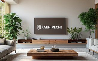 Tv mockup | Modern livingroom mockup | livingroom tv mockup