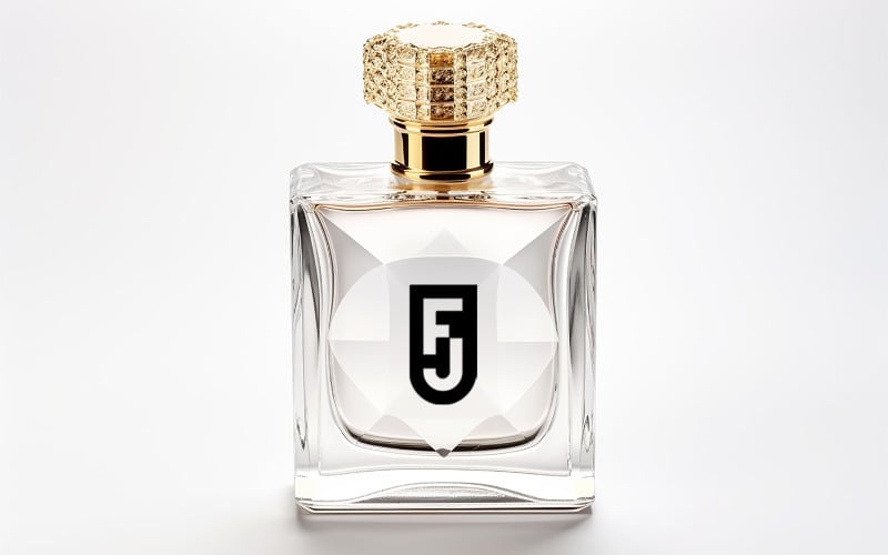 Perfume glass bottle mockup Product Mockup