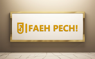 White board mockup | board mockup | logo mockup