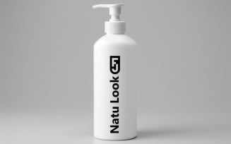 White bottle mockup | bottle mockup | White bottle mock-up