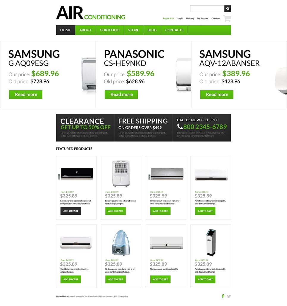 Fresh Air Supplier WooCommerce Theme New Screenshots BIG