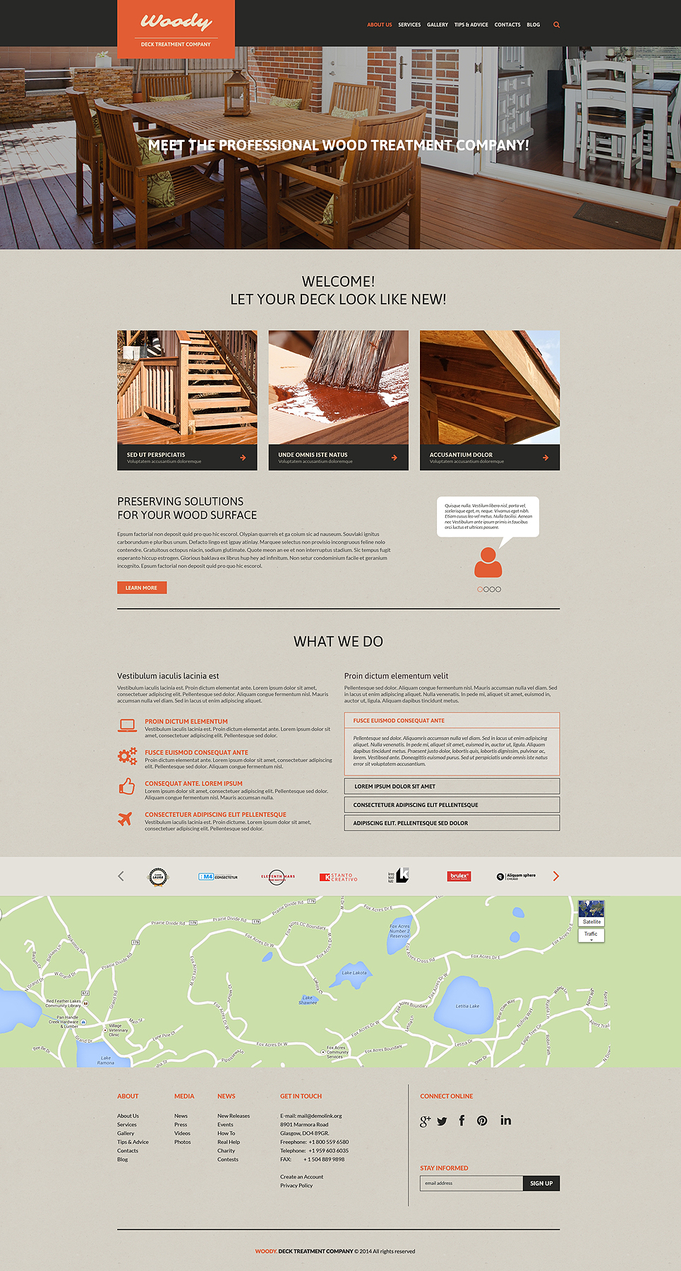 Interior Design Responsive Website Template New Screenshots BIG