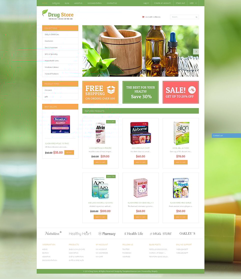 Medical Treatment Substances Shopify Theme New Screenshots BIG