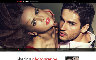 Photographer Portfolio Responsive Website Template