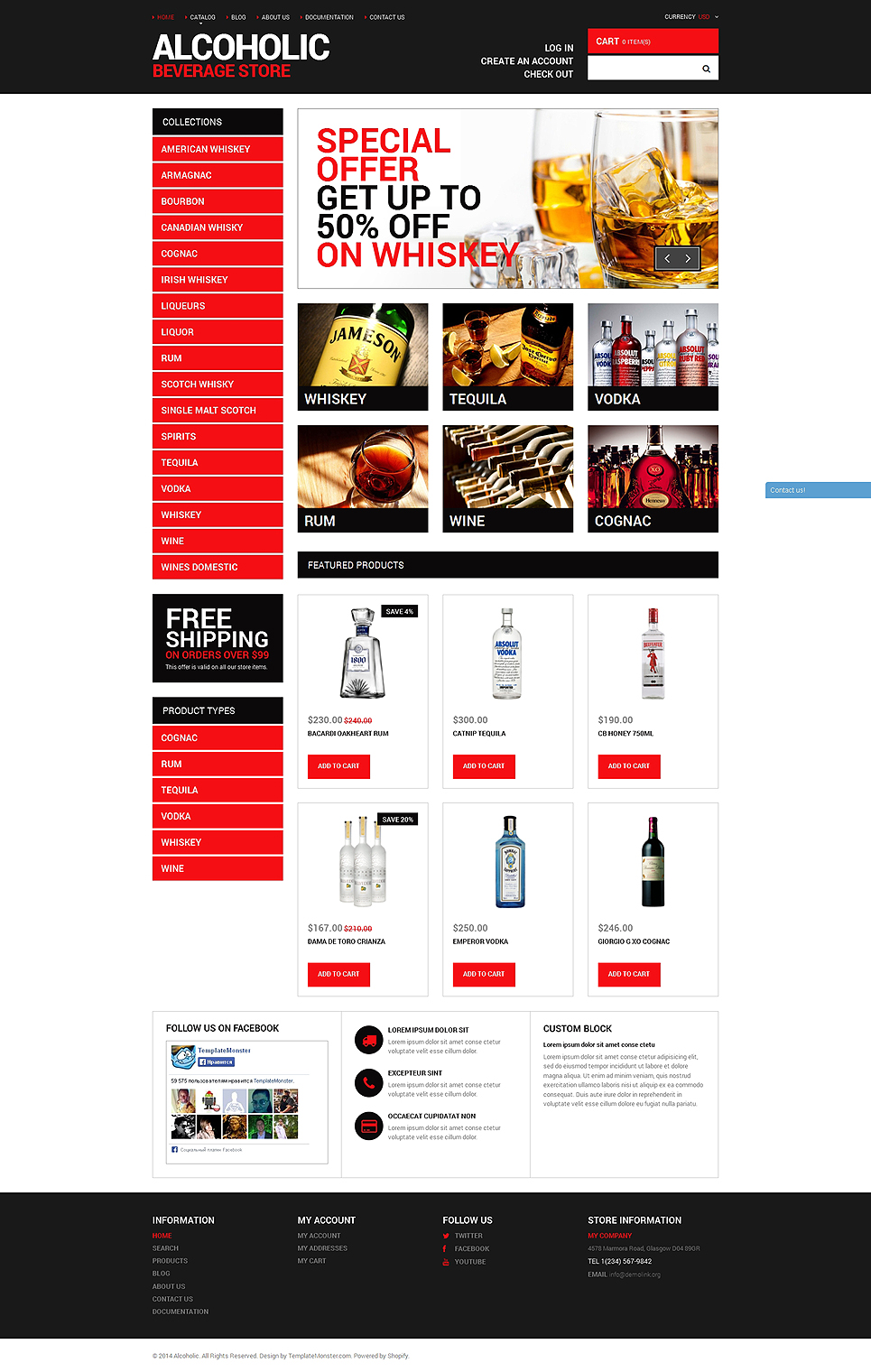 Your Beverage Store Shopify Theme New Screenshots BIG
