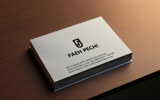 Book cover logo mockup | box cover logo mockup