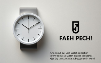 Clock design | clock mockup design