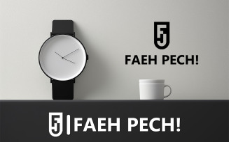 Clock mockup | clock design | wall watch mockup