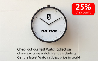 Clock mockup | clock design