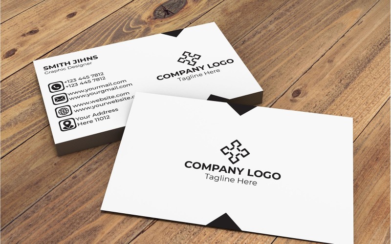 Corporate And Modern New business card Corporate Identity
