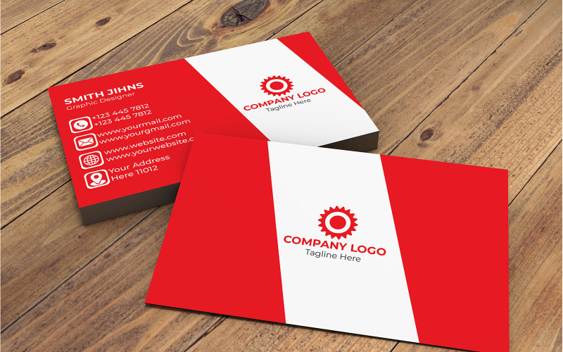 Creative High Quality Business Card Design Corporate Identity
