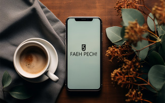 Device screen logo mockup | Device screen mockup | Device mockup