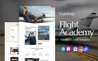 Guiding - Flight School And Private Airline WordPress Elementor Theme
