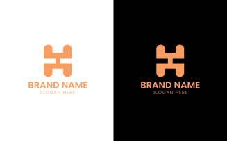 Letter H medicine logo-875
