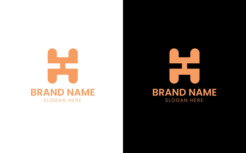 Letter H medicine logo-875 Logo Template