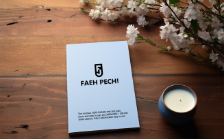Notebook cover logo mockup | Notebook cover mockup | Notebook mockup
