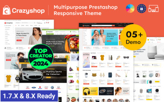 Crazyshop – Multipurpose PrestaShop Responsive Theme