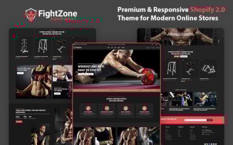 FightZone – The Ultimate Shopify Theme for Gym Equipment & Fitness Gear