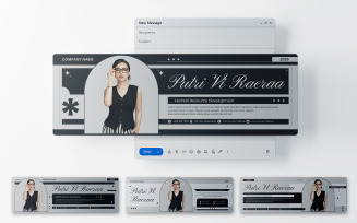 Minimalist Email Header Template