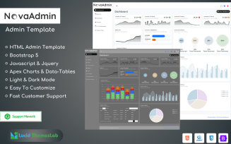 Nova Admin | HTML and bootstrap5 Generic Multipurpose Admin Template