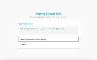 Professional Typing Speed Challenge