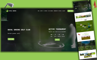 Royal Green | Golf | Landing Page