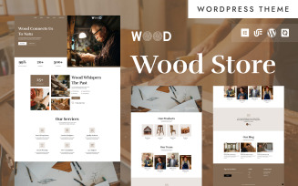 Wood - Woodworks & Furniture Store WooCommerce Elementor Theme