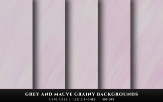 Grey and Mauve Grainy Texture Backgrounds