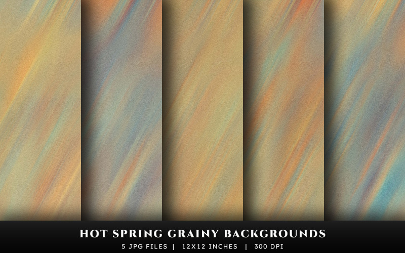 Hot Spring Grainy Texture Backgrounds